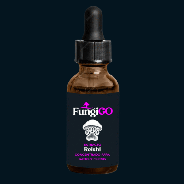 Extracto de Hongo Reishi PET en gotas 30 ML Concentración 2,5:1